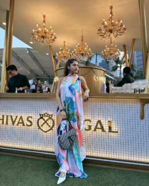 Sonal Aggarwal Instagram - Glimpses of all things luxurious at @llwindia #ajioluxewkend 💰💸
.
Wearing: @zilaire.official & @dior 
.
.
#pinkpeppercorn #stylewithsonal #luxurylifestyle