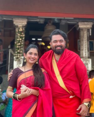 Sonal Monteiro Instagram - “Embracing the divine blessings of Lord Shiva on this Maha Shivaratri. May his light guide our path and bring peace to our hearts. 
‘’ಓಂ ನಮಃ ಶಿವಾಯ’’ 🙏
ಸರ್ವರಿಗೂ ಮಹಾ ಶಿವರಾತ್ರಿ ಹಬ್ಬದ ಶುಭಾಶಯಗಳು.

#sonalmonteiro #tharunsudhir #tharunsonaltakeok