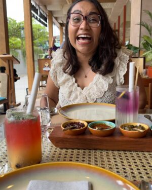 Sonu Venugopal Instagram - Dressed up today for the ultimate hype woman one could ask for @sindhusmurthy. 
Also! Did you buy tickets for my show?
