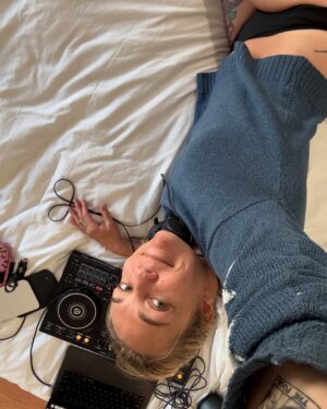 Sophie Morgan Instagram - Fantasising about standing, swimming, floating, and painting right now. Bed rest strikes again….paralysis is a leveler. 

…recommendations on books, music and other routes of mental escape….v welcome..currently drawing and mixing…

Ps. Yep, these are my paintings. Done over the years. Some aren’t finished. Some are for sale. I like painting myself underwater. It’s my happy place.