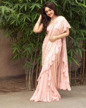 Sridevi Vijaykumar Instagram - Lost in the beauty of the moment ✨️
.
.
.
.
.
.
.
Makeup💄: @ramya_mua 

Hair👱‍♀️: @iniyamakeover

Outfit👗: @neerusindia

Jewelry💎: @the_jewel_gallery

Photography📸: @gruva_photography 

#jodiareyouready #vijaytv #season2 
#beauty #dreams #love #magic #Photography #makeup #outfit #danceshow #weekend #saturday #sunday #instagood #instafam #instagram #instafeed #followyourdreams