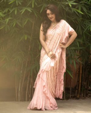 Sridevi Vijaykumar Instagram - Lost in the beauty of the moment ✨️
.
.
.
.
.
.
.
Makeup💄: @ramya_mua 

Hair👱‍♀️: @iniyamakeover

Outfit👗: @neerusindia

Jewelry💎: @the_jewel_gallery

Photography📸: @gruva_photography 

#jodiareyouready #vijaytv #season2 
#beauty #dreams #love #magic #Photography #makeup #outfit #danceshow #weekend #saturday #sunday #instagood #instafam #instagram #instafeed #followyourdreams