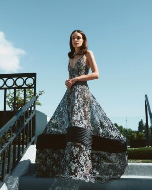 Stacy Martin Instagram - Celebrating @thebrutalistmov at the Oscars ✨ thank you @nicolasghesquiere and @louisvuitton for your beautiful creations and everyone who has made this night so special ❤️