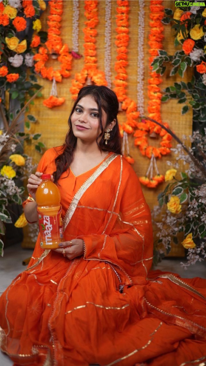Sudeshna Biswas - 31.7K Likes - #Ad This Pujo, it’s all about the people we love and the moments we cherish. 🥭 With @maazaindia, we’re making each moment count!
Scan the QR code on your Maaza bottle for a chance to join @itsmeabirchatterjee and @monami_ghosh on the Maaza Grand Pujo Parikrama! Explore the top pandals in Kolkata, snap plenty of selfies, and indulge in a special Mahabhoj. Don’t miss out on this incredible experience! 🌟
Plus, stand a chance to win* exciting vouchers from Zomato and BookMyShow! 🎁
*T&C Apply
#Maaza #PujoParikramaWithMAAZA #AsliAamWalaMaaza #MaazaPilaoApnaBanao #GrandPujoParikrama #Contest #ContestAlert