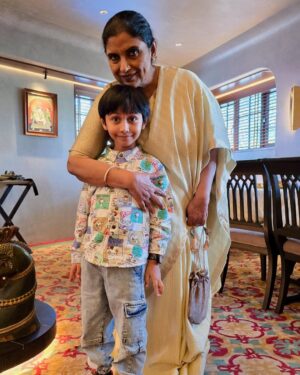 Suja Varunee Instagram - There is no US , without YOU 💖
Your sacrifices and hardwork created this family and survived for a very long time!
All the credits goes to only you!
Yes there are many others who played a part, but you were the guardian angel who inspired us and paved us the path!
THANK YOU WILL NEVER BE ENOUGH FOR WHAT YOU HAVE DONE FOR ME & OUR FAMILY 💖🥹
Love you FOREVER and may God bless you with the best health & peace ! HAPPY BIRTHDAY DEAREST ALUMAA @sripriyarajkumar 🙏

#happybirthdaytoyou #mother #motherandson #amma #ammalove #sripriya #aluma #love #family #birthday #birthdayparty #birthday #lunch