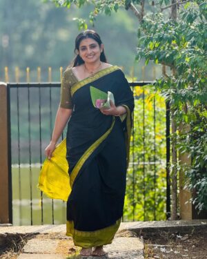 Sujitha Instagram - A journey within myself ☺️

Saree @rs_fashionss_ 

#family #temple #travel #live #love #happy #peace #energy #positive #like #share #sujitha