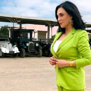 Sulaf Fawakherji Instagram - كلمة أخيرة ... الليلة 
مع لميس الحديدي على قناة @ontv 
التاسعة بتوقيت مصر العاشرة بتوقيت دمشق 
لمن يود المتابعة 🤍
#سلاف_فواخرجي #sulaffawakherji
 #لميس_الحديدي #ontv 
#علي_رمضان @aliiramadan0
#مصر #سوريا #egypt #syria
#dress @sarayousry_official
#makeup @nesrenyousry_mua
#accessories #Egyptian_accessory @sepiajewellery
#hair @saeedsharayet 
#مدينة_الإنتاج_الإعلامي