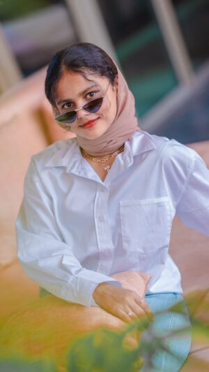 Sunaina Basheer Instagram - Same Me,Upgraded.🤍🎀
