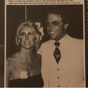 Suzanne Somers Instagram - Throwback to our favorite couple on a night out in LA from 1978 ✨🫶