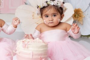 Swati Verma Instagram - 𝗢𝗠𝗚, 𝗬𝗢𝗨’𝗥𝗘 𝗔𝗟𝗥𝗘𝗔𝗗𝗬 𝟭! 🎂🎉⁣
⁣
Happiest Birthday to my twin angels, Valentina and Vanessa 👯 ⁣
⁣
A year ago, you came into our lives and brought double the love, double the joy, and endless smiles. Watching you grow has been the wildest, most amazing ride. 😻🙌🏻⁣
⁣
So grateful for every giggle, every cuddle, and every precious moment. Here’s to many more birthdays, full of love, laughter, and incredible adventures. ⁣
⁣
Thank you for making our world brighter and more beautiful. I’m so lucky to have you both.⁣
⁣
Happy Birthday, my precious girls! 💖💖⁣

🎂 @nicookie.dubai 
📸 @youbabystudio