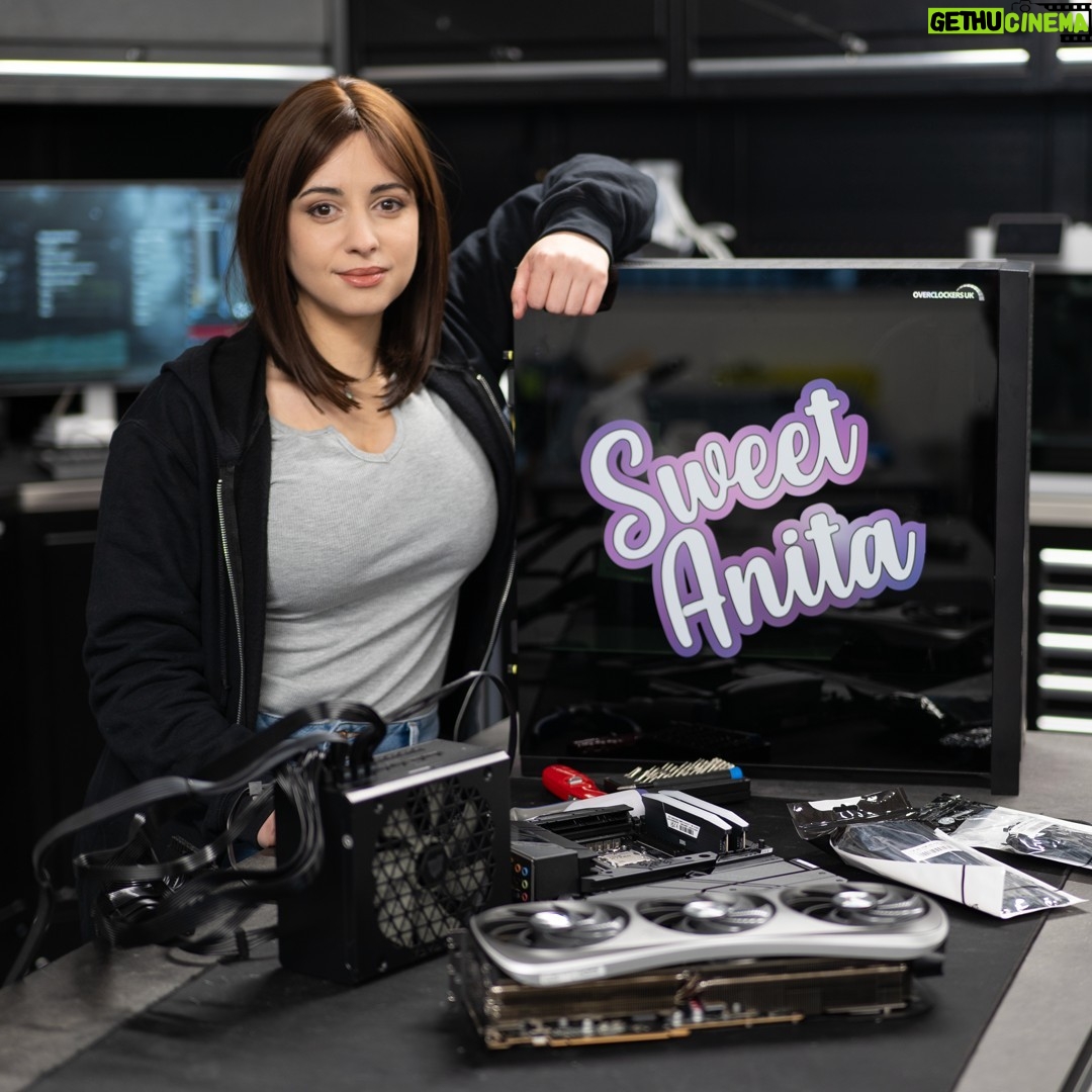 Sweet Anita - 12.7K Likes - Our good friend @sweetanitatwitch is back at OcUK HQ! 💜✨
Anita will be going live on her Twitch channel tomorrow @ 6pm, where we'll be helping her to rebuild her PC in the gorgeous @HAVNglobal HS 420 VGPU case! 🛠️
#SweetAnita #Twitch #Streamer #PCGaming #PCGamer #Gaming #PCSetup #Hardware #PCBuilding #Build #Tech