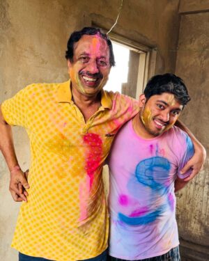 Tamanna Vyas Instagram - Colours of the day 🧿❤️ 

#holi2025 #happyholi