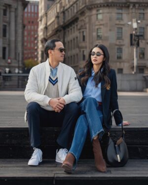 Tang Thanh Ha Instagram - Chuyến công tác cuối năm ngay mùa mình thích nhất! Năn nỉ ấy cho mình 30 phút chụp 1 bộ ảnh kỷ niệm. Bạn chụp ảnh cứ đưa máy lên là người mẩu nam mặt đóng băng lại các bác ạ! 🙂 Cám ơn ấy nha 🍁 

In @poloralphlauren @ralphlauren / @acfc.vietnam 

A wonderful trip to Shanghai for the premiere of Very Ralph, celebrating timeless style and elegance with Ralph Lauren. Thank you the amazing Ralph Lauren team and ACFC Vietnam.

📸 thank you @jinhong0417