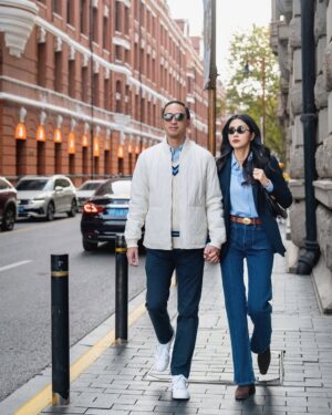 Tang Thanh Ha Instagram - Chuyến công tác cuối năm ngay mùa mình thích nhất! Năn nỉ ấy cho mình 30 phút chụp 1 bộ ảnh kỷ niệm. Bạn chụp ảnh cứ đưa máy lên là người mẩu nam mặt đóng băng lại các bác ạ! 🙂 Cám ơn ấy nha 🍁 

In @poloralphlauren @ralphlauren / @acfc.vietnam 

A wonderful trip to Shanghai for the premiere of Very Ralph, celebrating timeless style and elegance with Ralph Lauren. Thank you the amazing Ralph Lauren team and ACFC Vietnam.

📸 thank you @jinhong0417