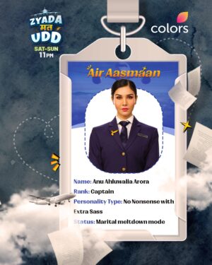 Tanu Khan Instagram - Ek cockpit, do pilots aur full-on turbulence! ✈️ 

Dekhiye #ZyadaMatUdd, Sat-Sun raat 11 baje sirf #Colors aur @JioHotstar par. 

@maukavishal @tanu._.khan