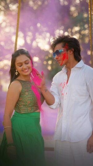 Tanvi Rao Instagram - Holi !! To one of my fav songs and fav cinematographer @williamdaviddop .. we tried sir ❤️ 

Book your pre wedding with us at  91 9900112191

Shot by - @manugowda_foto 
Team - @sakkare_films 
Edited by - @editorsfactoryblr 
Shot at - @theshirestudioblr 

#kishenbilagali #holi #color #festival #kannada #kannadasongs #fashion #kannadamovies #dance #romantic #new #viral #weekend