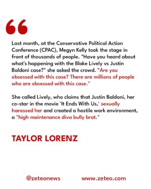 Taylor Lorenz Instagram - “As the right amasses more power and online attention, the left-wing creator ecosystem’s complete detachment from cultural moments reveals liberals’ total incapacity to engage and mobilize people around influential narratives.” 

@taylorlorenz writes on the rise in conservative creators threatening the support around the #MeToo movement following Blake Lively and Justin Baldoni’s sexual harassment case. 

Tap the link in bio to read the full story on zeteo.com.