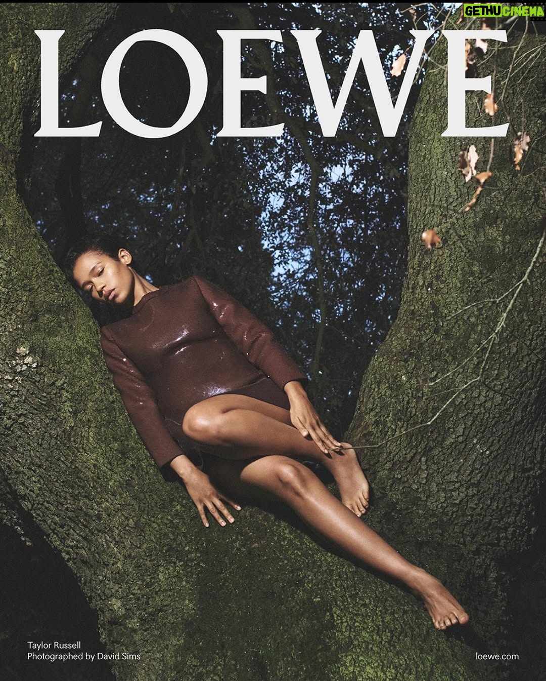 Taylor Russell - 82.4K Likes - LOEWE 😙 by @jonathan.anderson
Shot by @davidsimsofficial