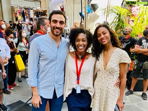 Tembi Locke - 3.8K Likes - ❤️❤️❤️ @zoesaldana led our beautiful cast in #FromScratch. Her performance was powerful and truly unforgettable. ❤️ Now, a HUGE CONGRATULATIONS goes out to @zoesaldana for her first Oscar win!! BRAVA!!.🤩🎊🎊 And her speech was a call-to-action to celebrate the power and brilliance of the diversity of this nation, the arts, and our global community. 🔥🔥🔥