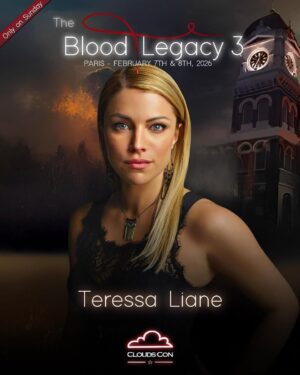 Teressa Liane Instagram - I AM SO EXCITED FOR THIS!!!! 💖😆🎉
#TheBloodLegacy3 Convention, next February in Paris! 🇫🇷 

❤️ Thank you @cloudscon for inviting me ❤️

My first EVER European Convention!!! 🫢

When I say I have been wanting to do this for YEARS, I mean YEARS!! 🥹💕

I have been reading your comments and seeing your posts for so long, hoping for the chance to get to meet so many of you!!! ❤️🤗❤️ This is going to be so much fun!!

See you there beautiful people!!

Tickets available March 2nd 2025 at 9 PM

Xx

#Repost @cloudscon
・・・
#TBL3 #TheBloodLegacy3🩸

Nous sommes très heureux de vous annoncer TERESSA LIANE pour la #TBL3 à Paris l’année prochaine!

We are so thrilled to announce that @teressaliane is our 7th guest for our #TheBloodLegacy3 convention next February in Paris🩸

🗓️ February 8th, 2026, ONLY
📍 Paris, FRANCE 🇫🇷

🎟️ The tickets will be available on March 2nd, 2025 at 9 PM