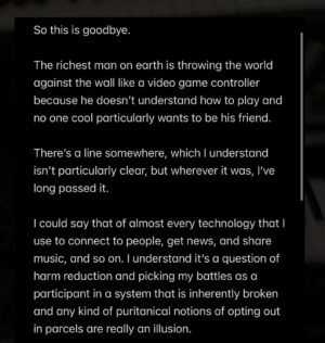 The Blessed Madonna Instagram - So this is goodbye: RIP to my Twitter 🪦💀
Continue to find me here on Instagram 🕊️
Bluesky: theblessedmadonna.bsky.social
Substack: @ theblessedmadonna