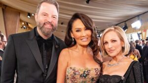 Tia Carrere Instagram - Yay @colewalliser let us do @eentertainment  #LiveFromE #glambot and here’s some more of the epic moments from the #oscars !