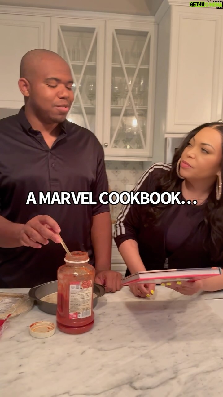 Tisha Campbell - 36.4K Likes - Mannnn, here he goes again! @iamdaniwright I blame YOU! You’re supposed to be on NEPHEW DUTY! 😂@xenthemarvellegend at it again! #cooking #food #foodie #tishacampbell #comedy #funny #dayumgina #boymom #autism #autismmom #helppppp #marvel #captainamerica #marvelcookbook ?????