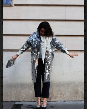 Triona McCarthy Instagram - Better late than never, I suppose, but I’m finally shouting about my Gossies nomination for Most Stylish Lady on the last day of voting! 🤭
I’ve spent my life being fashionably late ⏰ — starting a family in my forties, freelancing in my fifties so at this rate I’m definitely doing a Demi & going for gold in my sixties!! 🎬💖 
If you’re feeling the love & want to support this late bloomer, hit the link in my bio or check my stories! ❤️Thank you for being part of this journey! 

FYI I’m delighted I’m wearing Irish @aoife_ireland & vintage @prada & really old high street jeans & @spanx & @depop shoes in the pic they picked for my nomination as that’s exactly how I like to mix it all up!
#FashionablyLate