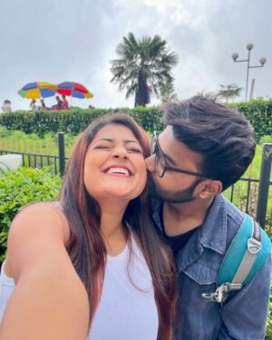 Triparna Dey Instagram - We see a lot of couple videos, pictures on internet, but we all know that there’s a lot of reshoots, edits and scripts behind that one perfect post. No one is insta worthy picture perfect but still there are some moments which are actually candid, random and special just like these ones. 
On your birthday I want to say thank you for existing, Thank you for loving my flaws , thank you for tolerating this arrogant, stubborn and egotistic girl, HAPPY BIRTHDAY to my love ♥️ I know you are gonna tell me “I love you” so yeah I love you too 😘♥️🫂