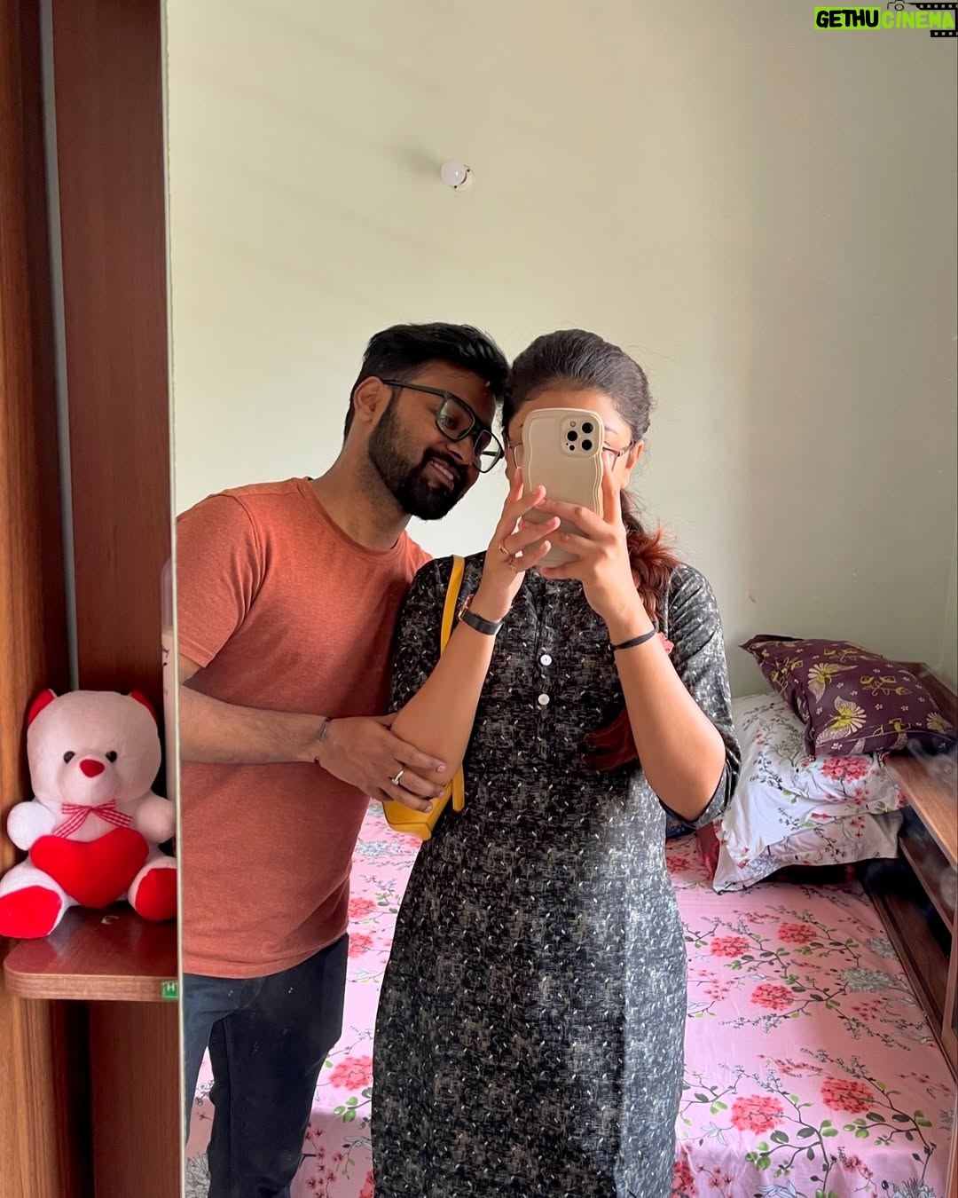 Triparna Dey - 3 Likes - We see a lot of couple videos, pictures on internet, but we all know that there’s a lot of reshoots, edits and scripts behind that one perfect post. No one is insta worthy picture perfect but still there are some moments which are actually candid, random and special just like these ones.
On your birthday I want to say thank you for existing, Thank you for loving my flaws , thank you for tolerating this arrogant, stubborn and egotistic girl, HAPPY BIRTHDAY to my love ♥️ I know you are gonna tell me “I love you” so yeah I love you too 😘♥️🫂