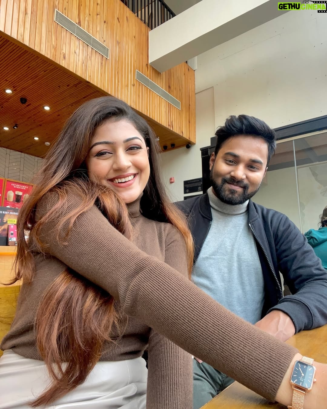 Triparna Dey - 3 Likes - We see a lot of couple videos, pictures on internet, but we all know that there’s a lot of reshoots, edits and scripts behind that one perfect post. No one is insta worthy picture perfect but still there are some moments which are actually candid, random and special just like these ones.
On your birthday I want to say thank you for existing, Thank you for loving my flaws , thank you for tolerating this arrogant, stubborn and egotistic girl, HAPPY BIRTHDAY to my love ♥️ I know you are gonna tell me “I love you” so yeah I love you too 😘♥️🫂