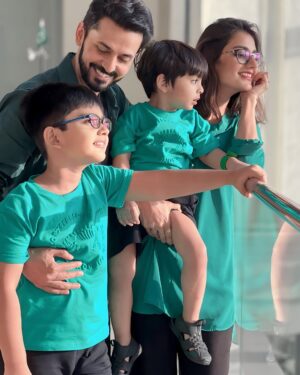 Uroosa Qureshi Instagram - TEAM Green 🇵🇰
Winning hearts is more important than 
Winning a match 🏏
So play your best & leave the rest 👍🏻
Let’s support our team 🙌🏻
#iccworldcup2023