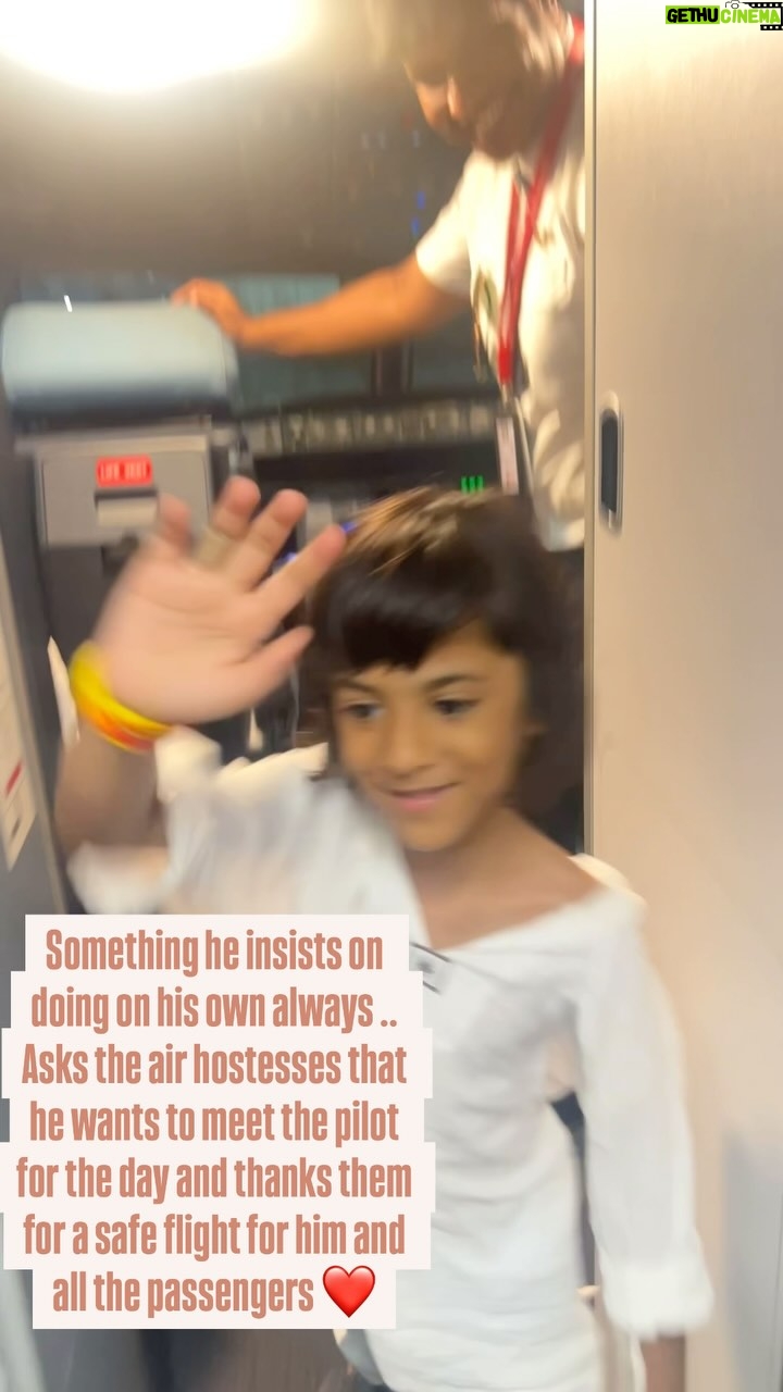 Vandana Sajnani - 3 Likes - He has been charming the staff and the crew of all the airlines he has traveled in so far and by now almost all of them know him so well 🧿❤️.
The air hostesses , captains , pilots , stewards and even the ground staff . He insists on saying thank you to each of them ❤️ Checks in himself at the counter, takes his own boarding pass, swipes and scans himself , security check himself , picks up his own cabin luggage , insists on his window seat when I’m Web checking in , wears his seat belt and knows exactly what to order . Uffff !!! This is my boy @yuvaankhattar #Yuvaankhattar 🧿.
#Babytraveler #Frequentflier #Traveler