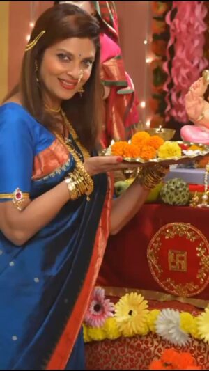 Varsha Usgaonkar Instagram - मकर संक्रांतीच्या गोड गोड शुभेच्छा!
.
.
.
.
.
.
#varshausgaonker #wondergirl #colorsmarathi #makarsankranti #biggboss #trending