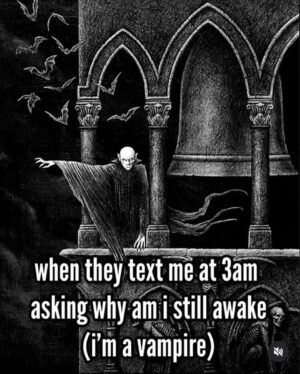 Ve Neill Instagram - Some of us thrive in the moonlight. 🦇 

@horrorwhore 
#VampireHours #NightCreatures