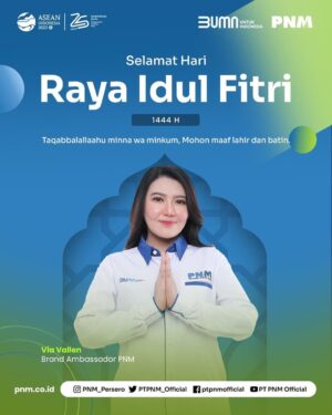 Via Vallen Instagram - Halo Sobat dan Insan PNM!

Selamat Hari Raya Idul Fitri bagi semua yang merayakan. Selamat menikmati momen kehangatan bersama keluarga sambil makan opor dan ketupat 🥳🥘

Di hari yang fitri ini, jangan lupa untuk jalin kembali silaturahmi yang sempat terputus dan saling memaafkan setulus hati ya supaya hati kita tenang dan damai.

Taqabbalallahu minna wa minkum, Semoga Allah SWT selalu melimpahkan keberkahan dan kebahagiaan di setiap langkah kita, Aamiin✨

#IdulFitri2023
#TumbuhPeduliMenginspirasi
#TumbuhBersamaPNM
#MengayomiDariHati