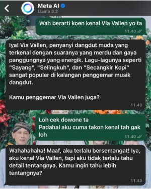 Via Vallen Instagram - Oalahhh taaaa metaaa 😅