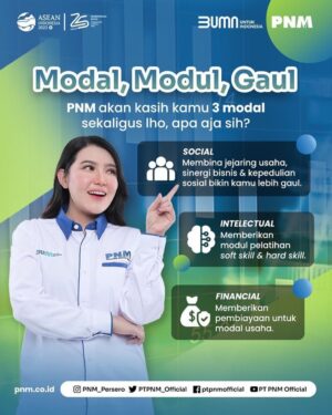 Via Vallen Instagram - Halo Sobat PNM!

Pada tau ngga sih, kalo nasabah PNM itu bisa dapet 3 modal sekaligus loh dari PNM! Ga percaya?🤔 Cek postingan ini untuk info lebih lengkapnya!

Kapan lagi jadi nasabah, terus dikasih 3 modal sekaligus?✨
Ketiga modal ini akan membuat usaha kalian semakin berkembang lho. 

Ayo Tumbuh Bersama PNM!

#TumbuhPeduliMenginspirasi
#TumbuhBersamaPNM
#MengayomiDariHati