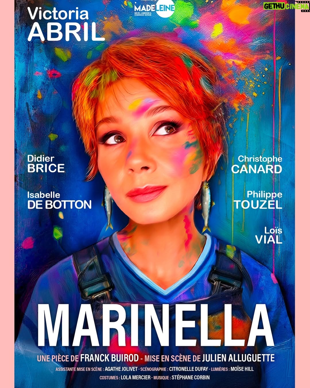 Victoria Abril - 1.4K Likes - Peindre pour l’amour de l’art, essayer d’en vivre ou d’en survivre, Claudia n’en demande pas plus !
Surtout que c’est son mari qui l’entretient, fasciné par cette femme si talentueuse !
Mais quand l’entreprise de sardines Marinella va proposer un gros chèque à Claudia pour utiliser ses peintures, le dilemme va être terrible !
Vendre son âme au diable ou rester une artiste incorruptible ? Faust n’est pas loin...
Du mercredi au samedi à 21h
Les dimanches à 17h
Théâtre de la Madeleine. 18 rue de Surène 75008 Paris.
Lien billetterie dans la description.