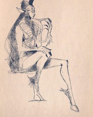 Victoria Ying Instagram - Figure drawing with a costumed model at Rougelike tavern #illustration tes