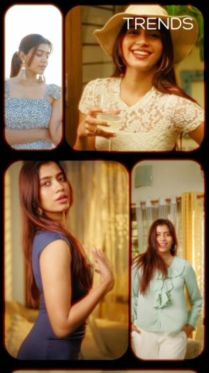 Vinsu Rachel Sam Instagram - Wedding season is here, and it’s time to shine! ✨ 

From vibrant sangeet fits to show-stopping Reception looks, TRENDS has everything you need to slay every celebration. 

Which look is your fave? Tell us in the comments! ⬇️

Find your dream wedding outfit at #TRENDS! 

#StyledWithTRENDS #WeddingSeason #festivefashion #ad