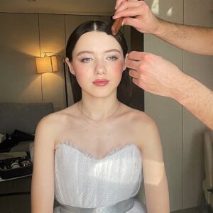Violet McGraw Instagram - Thank you @saturnawards for having my sister @madeleinemcgraw and me present Best Horror Film. We had so much fun as usual! 

A very special thank you to our glam squad who always go the extra for us 💜
Hair: @_douglasjack 
MUA: @courthart1 
Stylist: @veronica.graye 

Jewels 
@gorjana
@maisonmiru

Dress
@betseyjohnson

A very BIG thank you to @sheratonuniversal for hosting me and Maddy and for making us feel extra spoiled 💜
