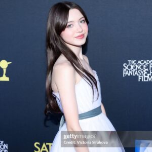 Violet McGraw Instagram - Thank you @saturnawards for having my sister @madeleinemcgraw and me present Best Horror Film. We had so much fun as usual! 

A very special thank you to our glam squad who always go the extra for us 💜
Hair: @_douglasjack 
MUA: @courthart1 
Stylist: @veronica.graye 

Jewels 
@gorjana
@maisonmiru

Dress
@betseyjohnson

A very BIG thank you to @sheratonuniversal for hosting me and Maddy and for making us feel extra spoiled 💜