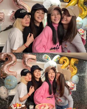 Vivian Hsu Instagram - 時間過的好快

不知不覺過完了第二個25

昨天剛好星期三 戶籍在台北的人
兒童新樂園免費入場 你不知道吧
（不用買票 得意的小確幸🤪）

感恩一路上小翅膀們的陪伴
25 25要感謝的人太多 一言難盡

我一如往常 認真的生活工作著
平凡的日常就是最浪漫的事了

忙著陪小孩 也收到了很多的祝福 
謝謝親愛的大家 感覺時間在倒數
人生還有好多未完成的清單
如果許的願望真的能實現
願平靜、平安、健康
願老天能給我更多的時間
祝我們永保童心 勇敢無畏💛

謝謝兒子1.5小時用心的DIY卡片
他說今年的生日蠟燭要用他做的

#兒童樂園免費入場好浪漫
#陪兒子坐我最害怕的雲霄飛車很浪漫
#徐媽母難日家人都在身邊很浪漫
#手寫卡片很浪漫#兒子做的生日蠟燭很浪漫 
#姐妹們陪在身邊很浪漫
#一起邁向下一個25

日本語バージョンはビビアン・スー公式X（旧Twitter）【VivianHsu Official】をご覧ください。公式LINEアカウント【@vivianhsu】もよろしくお願いします。