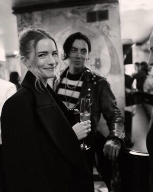 Willa Fitzgerald Instagram - A delightful evening with @michaelkors. And a special thank you to @minminmadotcom, @creightonbowman and @sarahslutsky ♥️