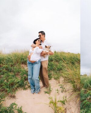 Yam Concepcion Instagram - Our recent Montauk trip just got a little more special!🤰Huge shoutout to our very good friend @victoriaromulo for these amazing shots! Can’t wait to be back next summer with our little one.