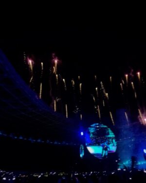 Zoe Abbas Jackson Instagram - My first @coldplay concert 🪐🫶🏼