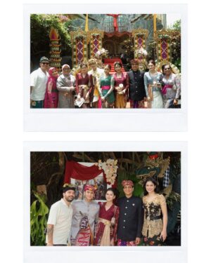 Zoe Abbas Jackson Instagram - Rahajeng mepandes @antonioblancojr @fortuniablanco  @feliciablancomua & @dale_dale99 💛🌺