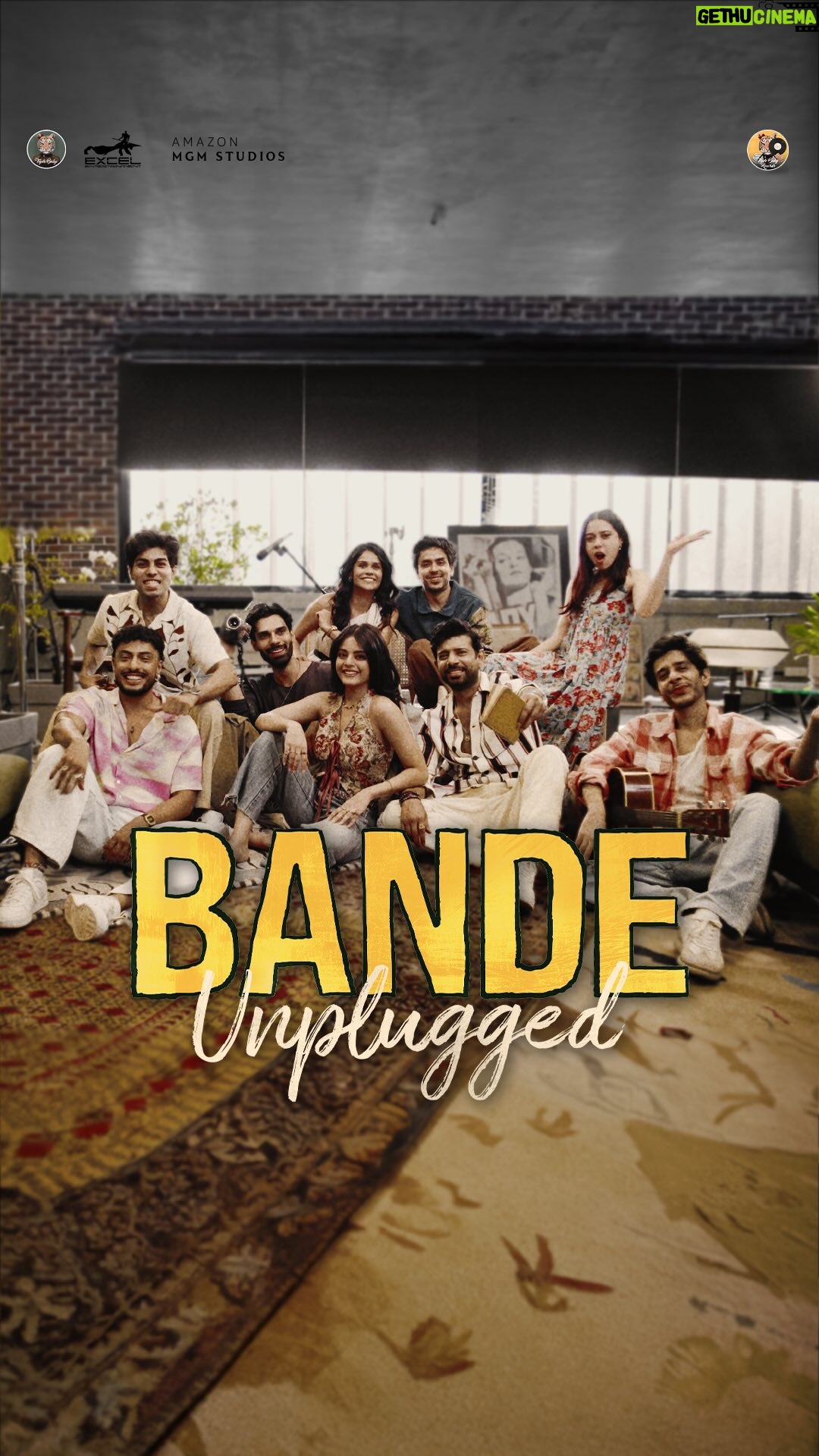Zoya Akhtar - 11.9K Likes - For the dreams that lift us up and
The friendships that never let us down.
Bande Unplugged out now 🫶🏻
@sachinjigar @jaduakhtar @aslidivyakumar #SayeeGagan @gouravadarsh @vineet_ksofficial @shashank.arora @muskkaanjaferi @manjiripupala @riddhikumar_ @anujsinghduhan @pallavsinggh @saqibayub_ @reemakagti1 @ritesh_sid @faroutakhtar @vidushak @tigerbabyrecords @excelmovies @tigerbabyofficial @primevideoin
Music: Sachin Jigar
Lyrics: Javed Akhtar
Director- @sarthakcheema
DOP - @abhinaykmr
Producer, Guitarist - @thatfingerstyleguitarist
Producer - @yoshita.bhaskar
Mix and Master- @adhithya.sivakumar
Assistant Cameraman - @pradeep.pashte
Production - @shaikh_azam710
Make Up Artist - @karan_singh_makeup_artist
Studio- @studioislandcity