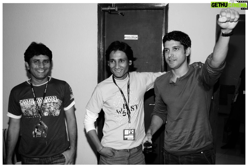Zoya Akhtar - 11.9K Likes - Where it all Began. Nasir, Shafique, Farhan and Me. Osian Film Festival. Delhi. 2009.
@shaikhnasir1997 Thank You for trusting @faroutakhtar @ritesh_sid and me with your life story, for sharing your heart with @vidushak and for waiting all this time so @reemakagti1 could tell it like only she can ♥️
For Farogh and Shafique ♥️